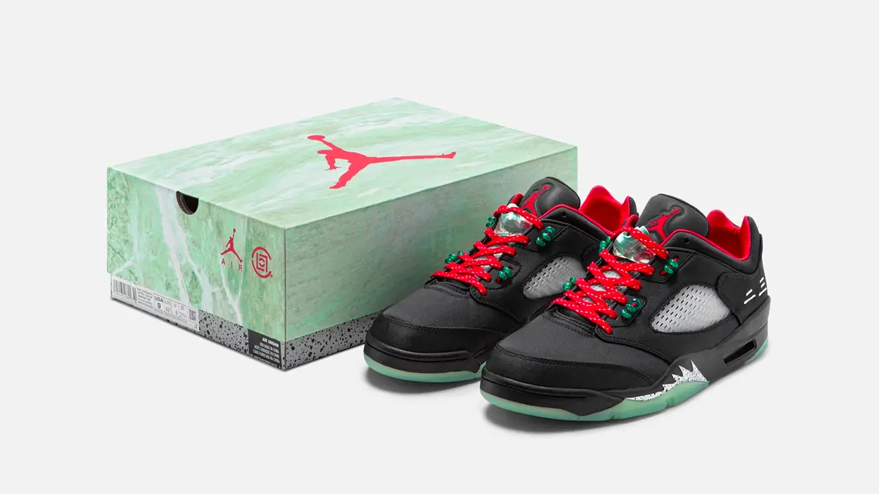 The CLOT x Air Jordan 5 Low SP 