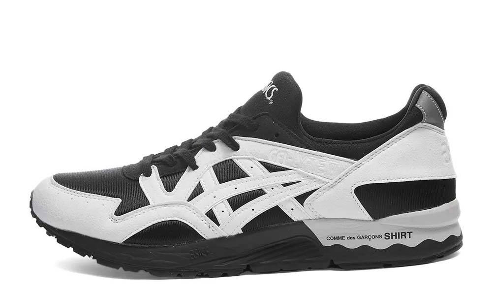 Comme Des Garcons Shirt X Asics Gel Lyte 5 Black White Where To Buy Undefined The Sole Supplier