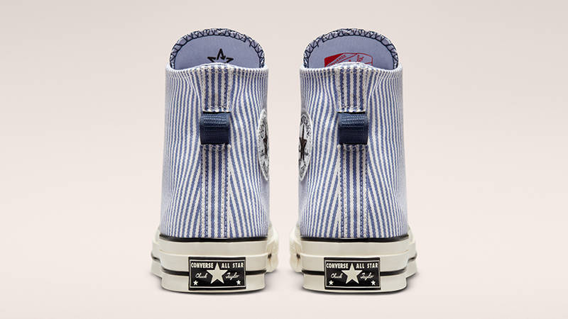 Converse Chuck 70 Hickory Stripe High Washed Indigo