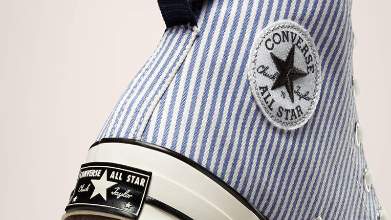 Converse Chuck 70 Hickory Stripe High Washed Indigo