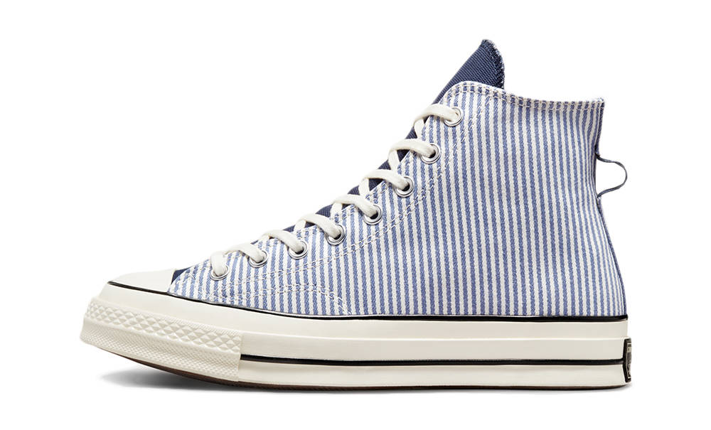 Converse Chuck 70 Hickory Stripe High Washed Indigo