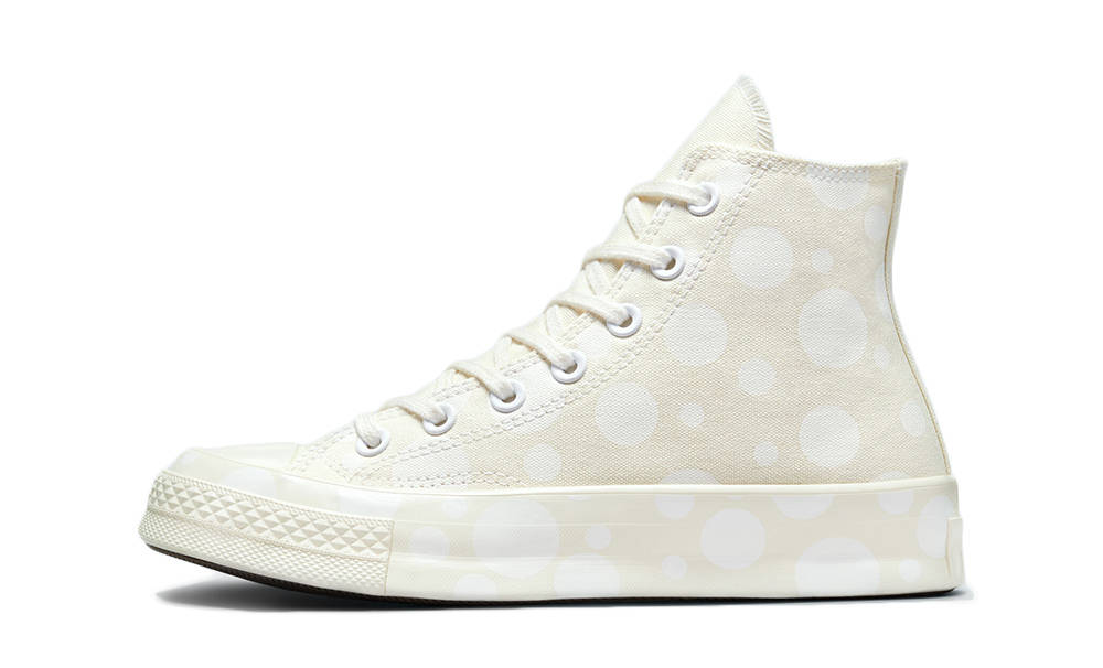 Converse Chuck 70 Polka Dots High Egret White