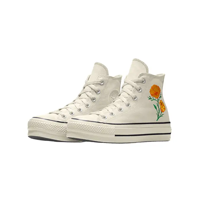 Converse cheap embroidered yellow