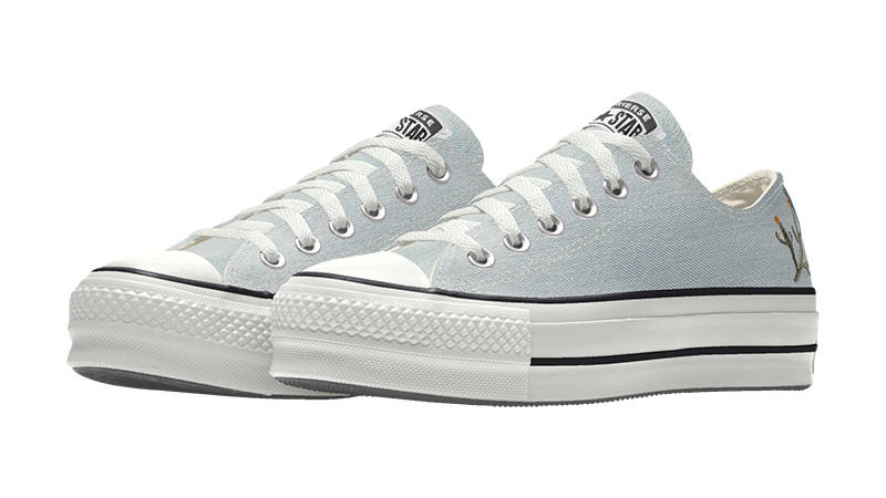 Converse Chuck Taylor Lift Platform Low Embroidery By You