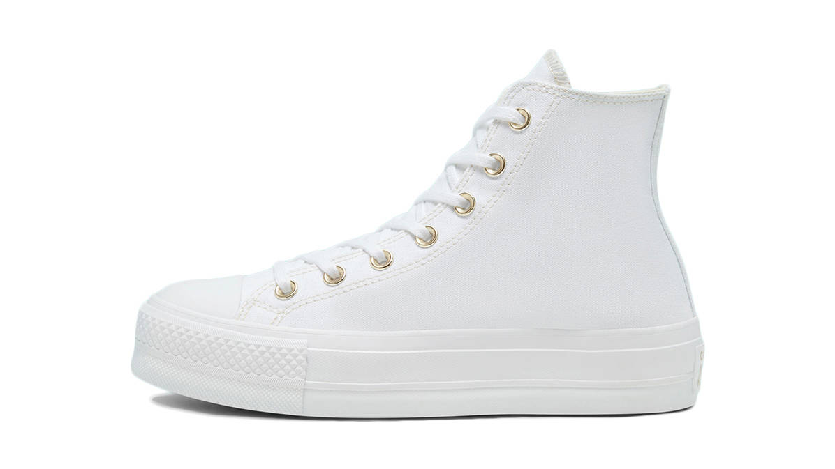 Converse Chuck Taylor Platform Gold White 568380C