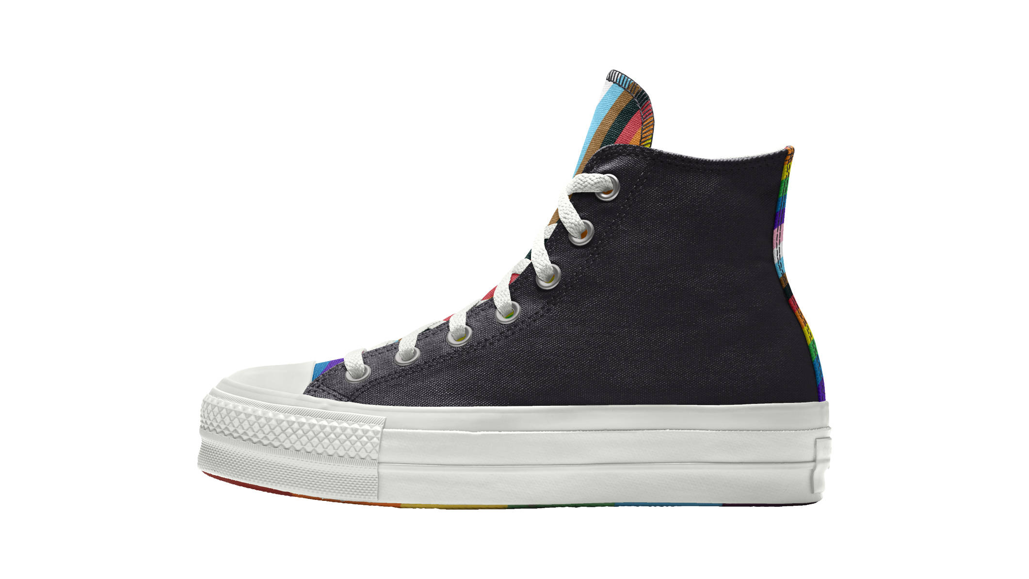 Converse Chuck Taylor Pride Lift Platform High Custom By You