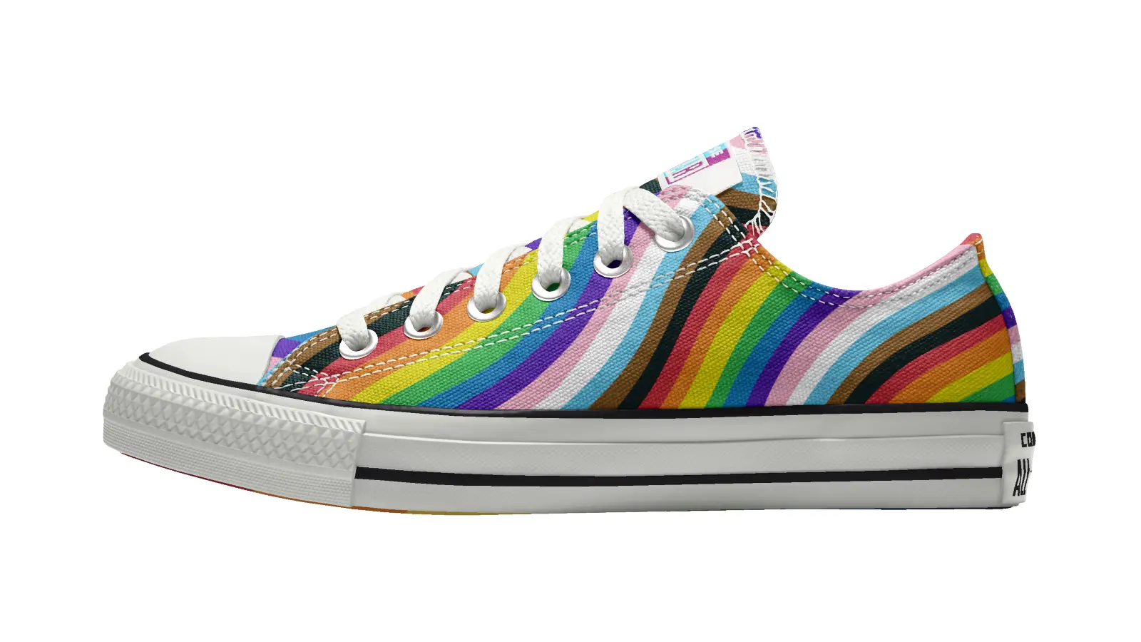 Custom chuck taylor all star sales pride low top