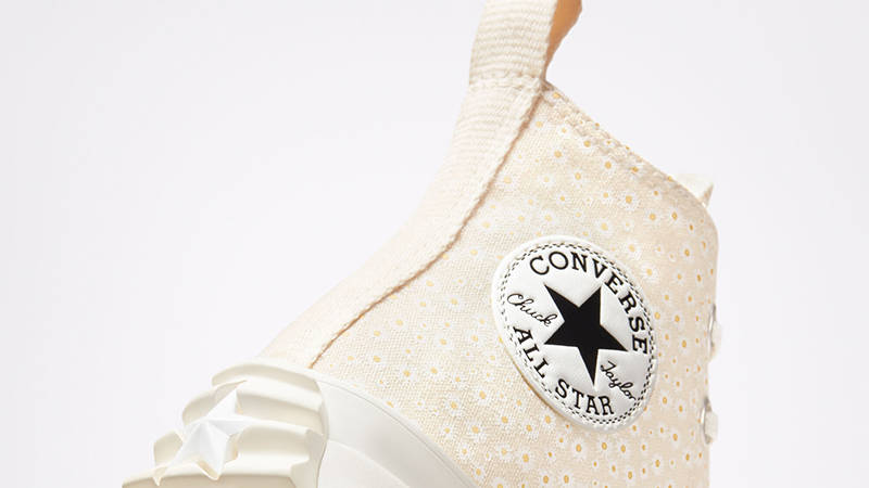 Converse Run Star Hike Daisy Platform High Natural Ivory