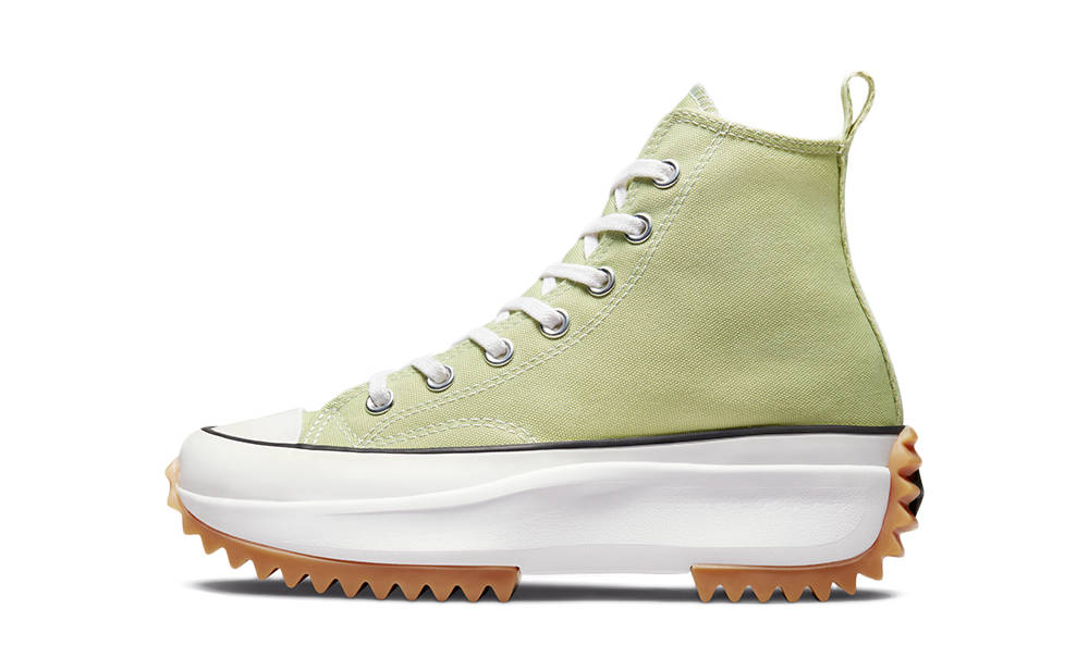 Converse Run Star Hike Platform Olive Aura