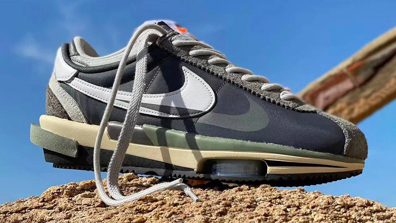 sacai x Nike Cortez Grey