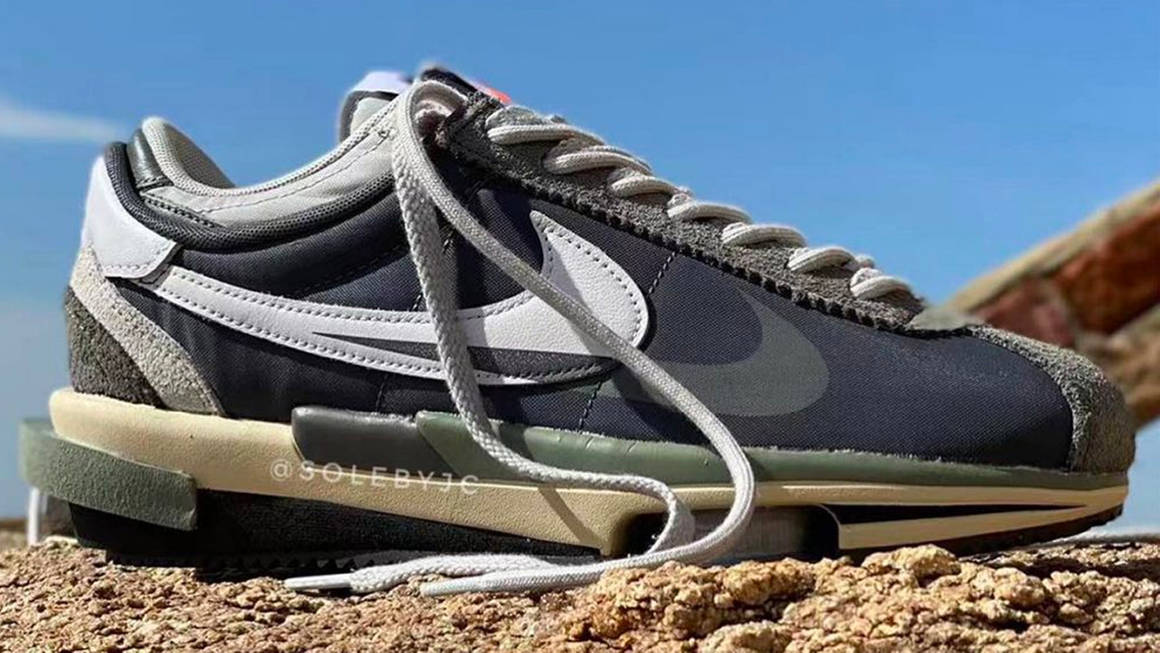 Get Up Close With the sacai x Nike Cortez "Grey" | The Sole Supplier