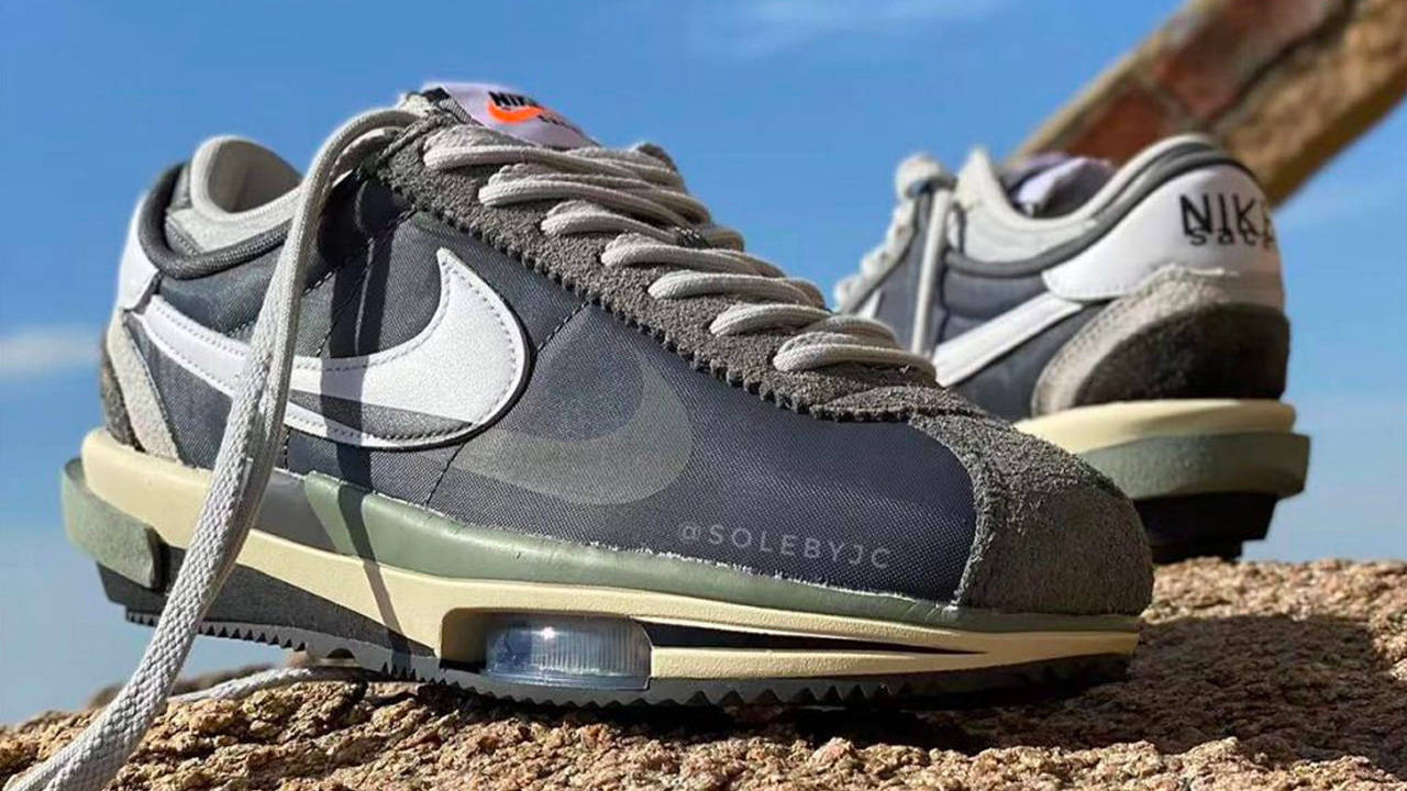 sacai x Nike Cortez "Grey"