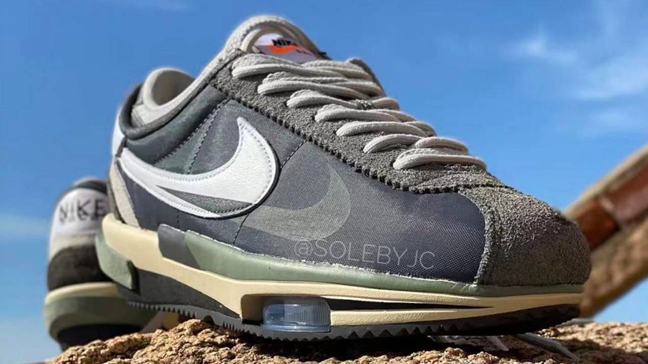 sacai x Nike Cortez "Grey"