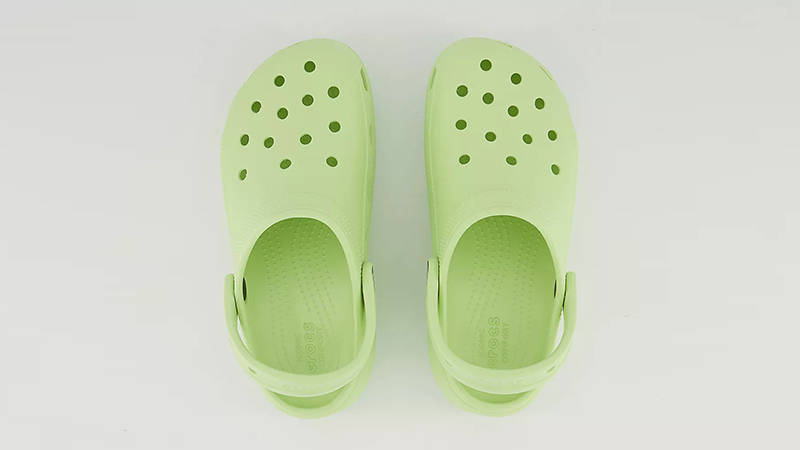 Crocs Platform Clogs Celery