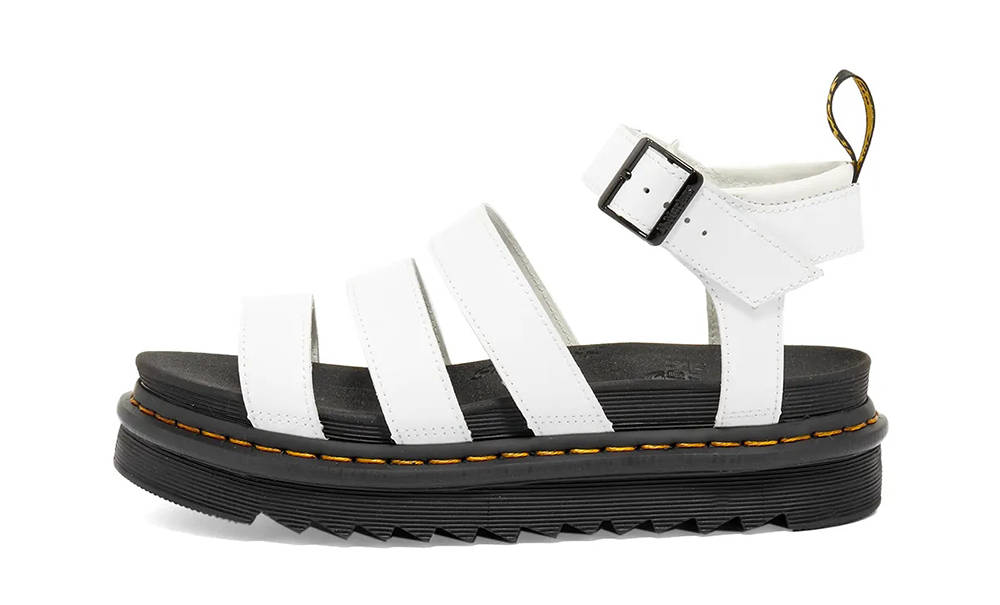 Dr. Martens Blaire 3 Strap Sandal White