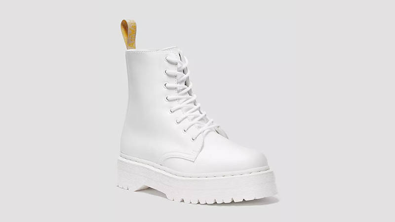Dr Martens Jadon Vegan Lace Up Boots White