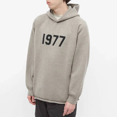 Fear of God ESSENTIALS Summer Knitted Hoodie Pistachio