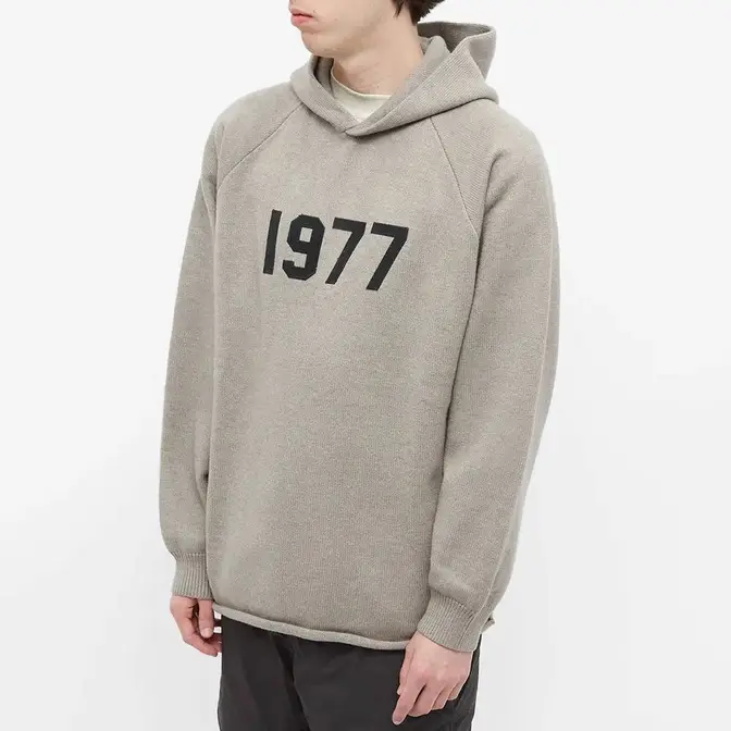 Fear of God ESSENTIALS 1977 Knitted Hoodie Where To Buy 192bt212203f  The Sole Supplier