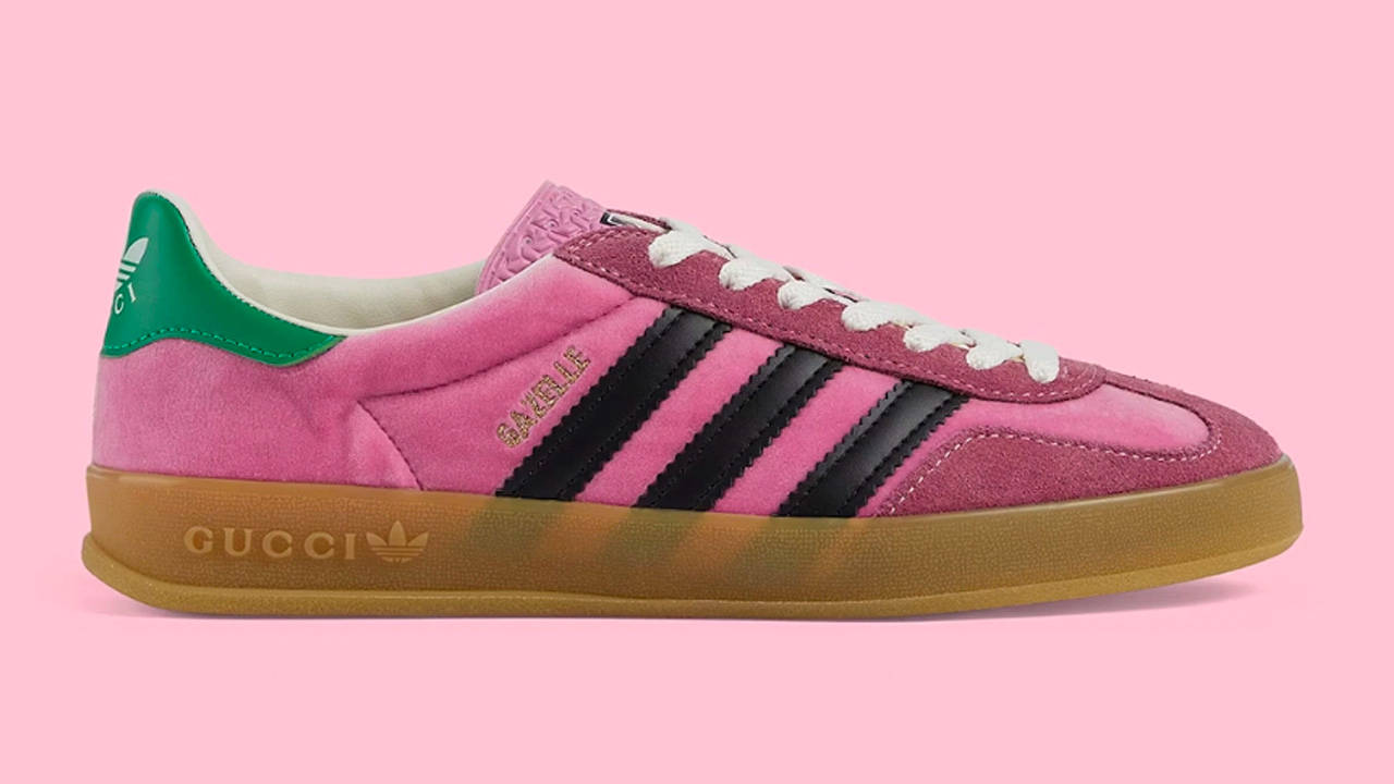Here's Your Best Look Yet at the Gucci x adidas Gazelle Collection