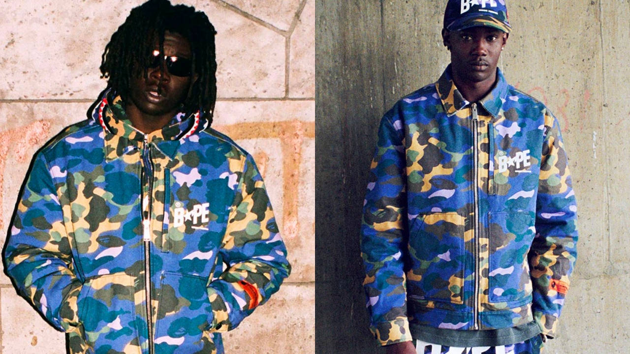 This Latest Heron Preston x BAPE Collaboration Reimagines the Classics