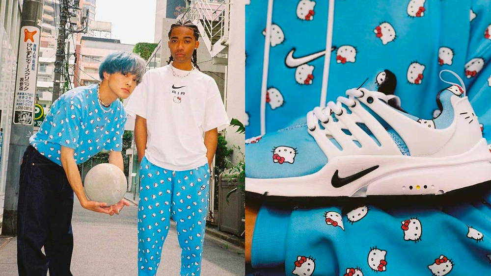 Image via atmos Hello Kitty x Nike Collection