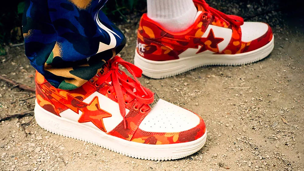 Image via Heron Preston Heron Preston x BAPE STA
