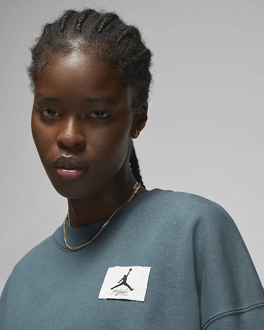 Jordan Essentials Fleece Crew Sweatshirt Where To Buy DM5189-058