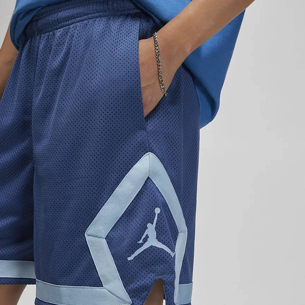 Jordan Heritage Diamond Shorts - Blue | The Sole Supplier