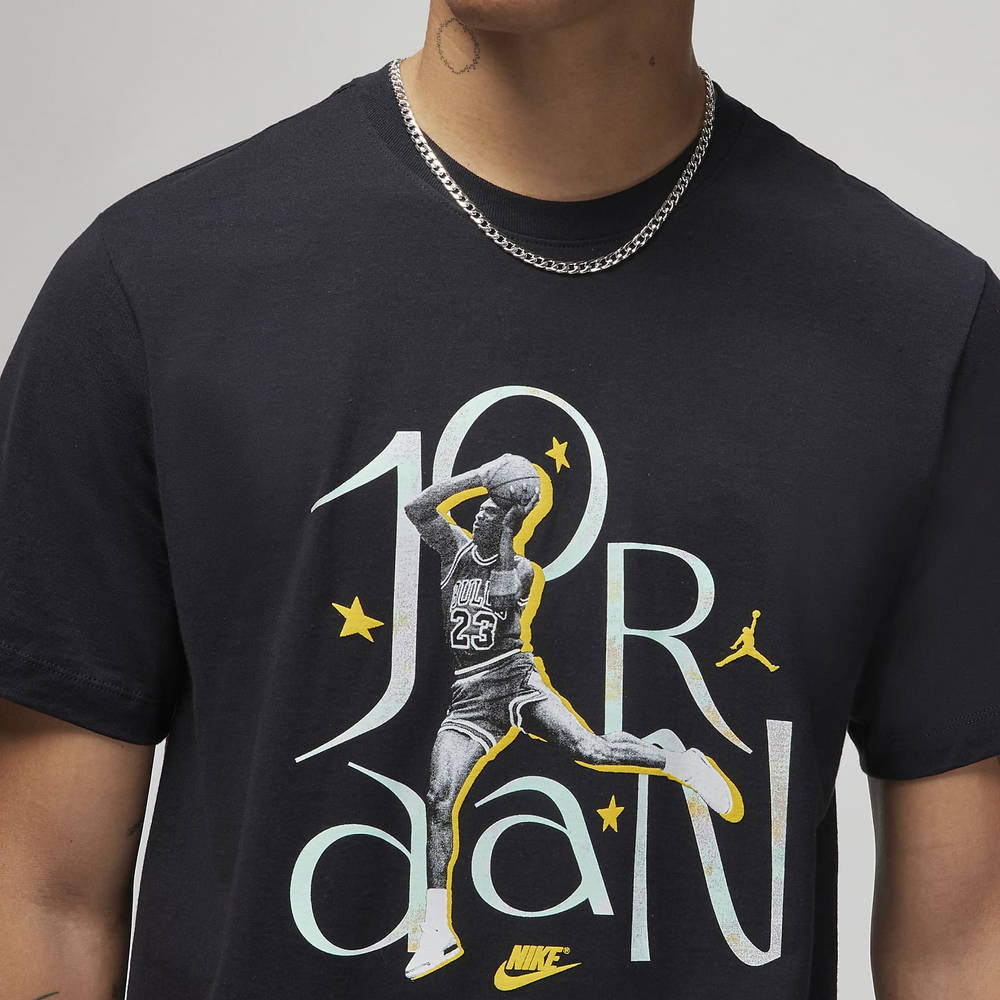 Jordan Sport DNA Graphic T-Shirt - Black | The Sole Supplier