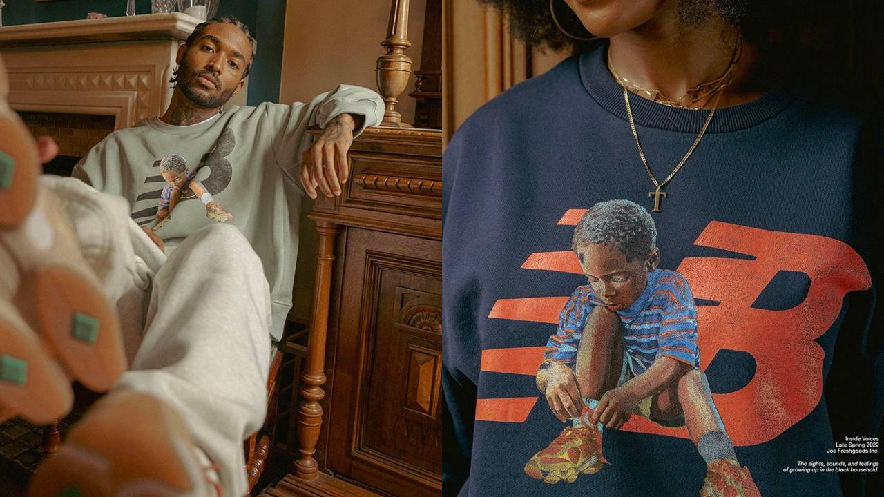 Joe Freshgoods x New Balance Set to Launch an "Inside Voices" Apparel Collection