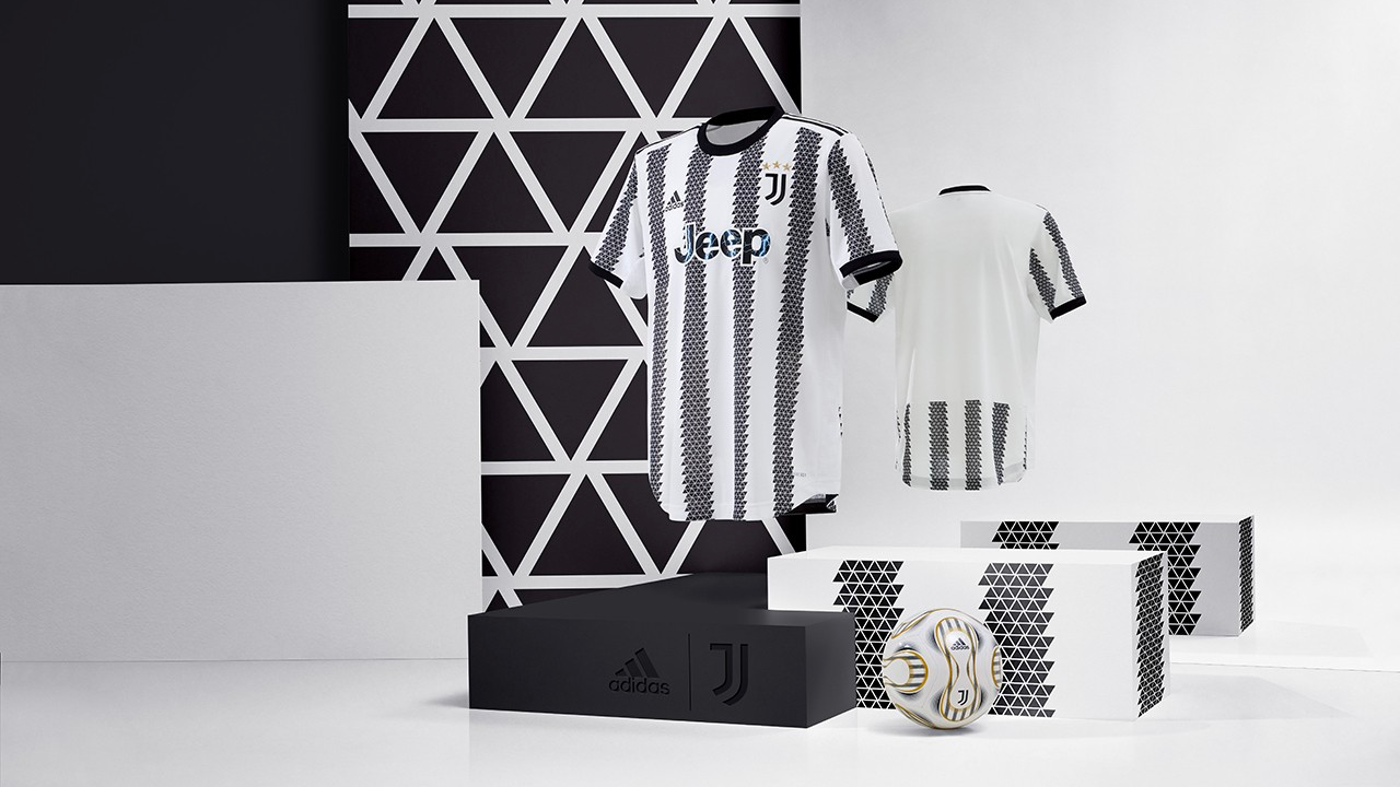 adidas x Juventus Embrace Geometric Style for Its 2022/23 Home Kit