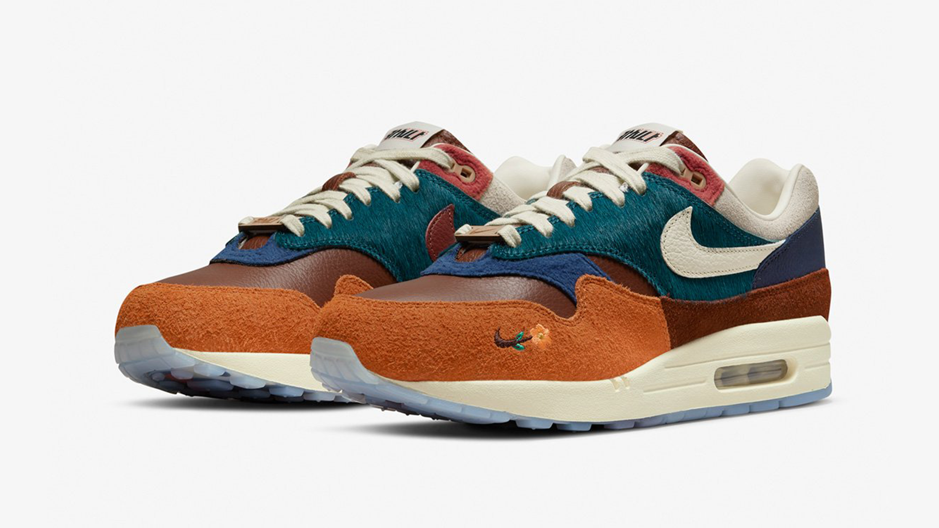 Kasina x Nike Air Max 1 Blue Orange off1