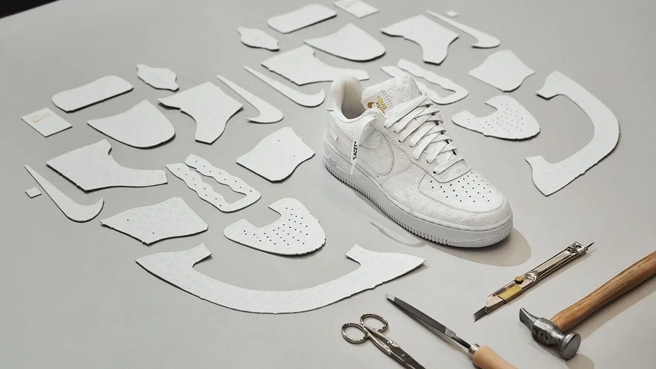 The Sole Supplier on X: The Louis Vuitton x Nike Air Force 1