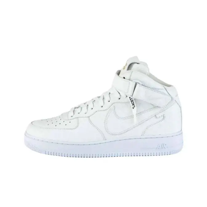 Louis Vuitton x Nike Air Force 1 High White | Where To Buy | The Sole ...