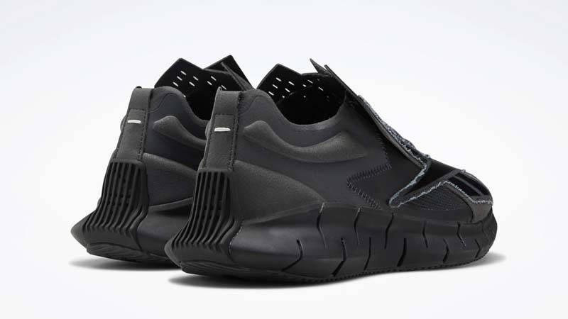 Maison Margiela x Reebok Zig 3D Storm Black Back