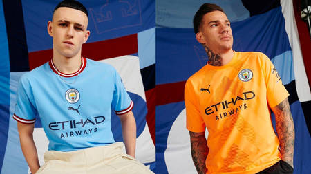 Manchester City Keep It Simple for Their 2022/23 Home Kit