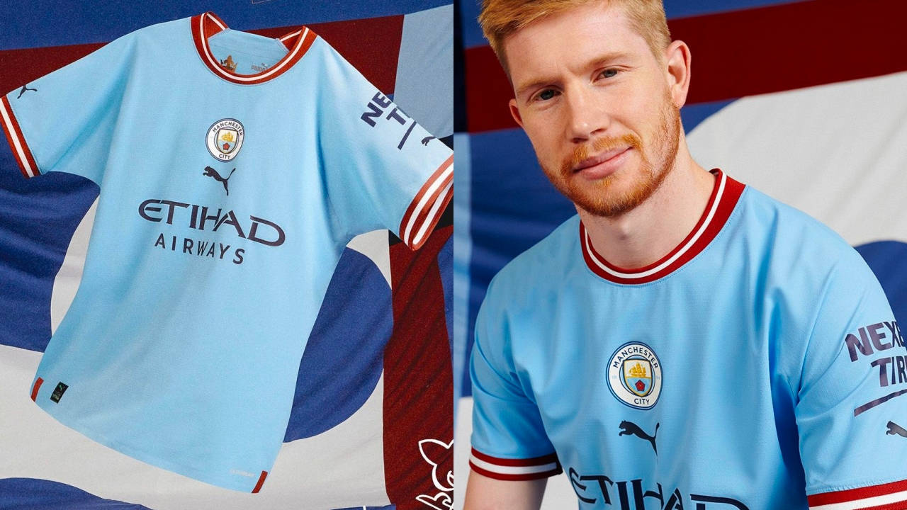 Manchester City Keep It Simple for Their 2022/23 Home Kit