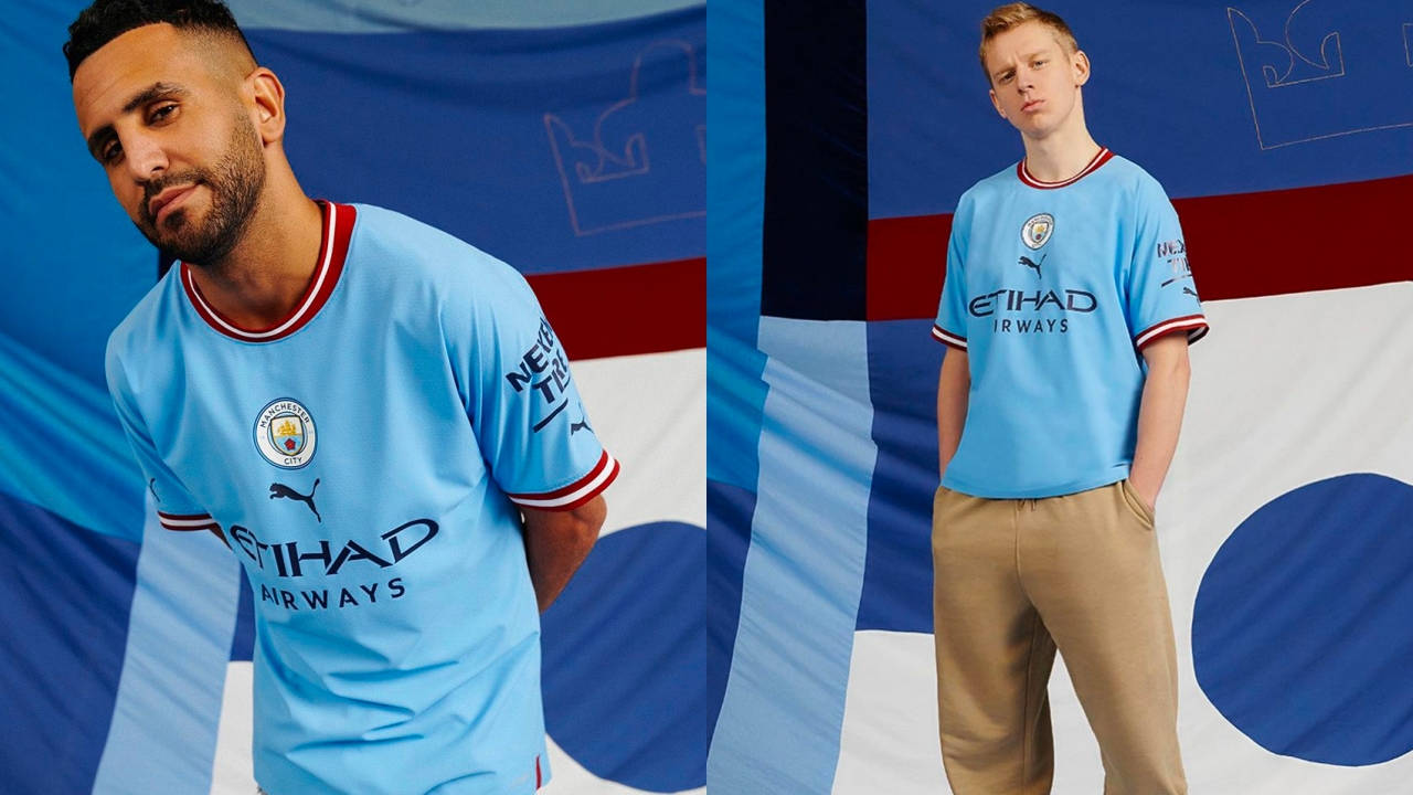 Manchester City Keep It Simple for Their 2022/23 Home Kit