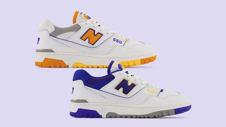 A Closer Look at The Two Lakers-Inspired New Balance 550s Dropping Soon A Closer Look at The Two Lakers-Inspired New Balance 550s Dropping Soon