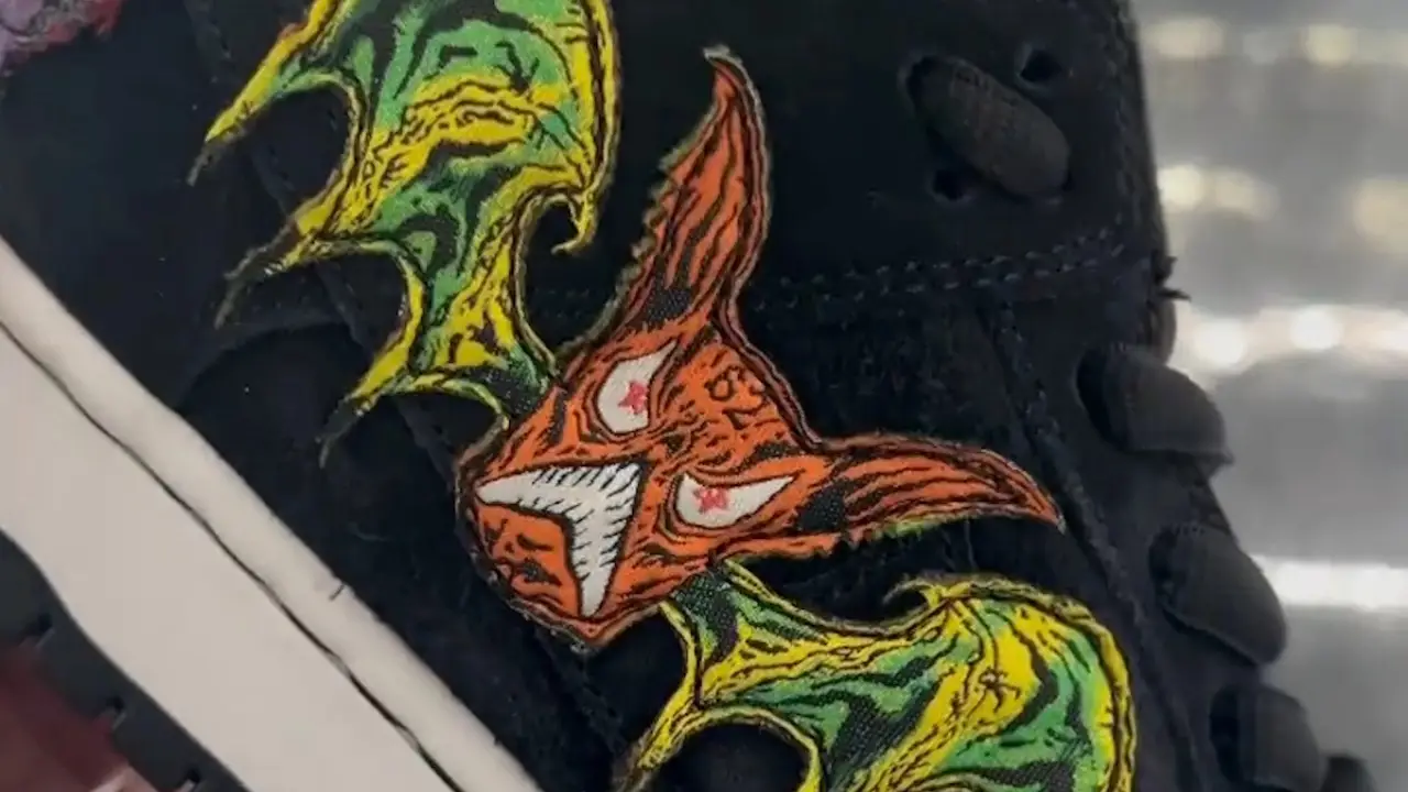 The Neckface x Nike SB Dunk Low Channels Metalhead Vibes