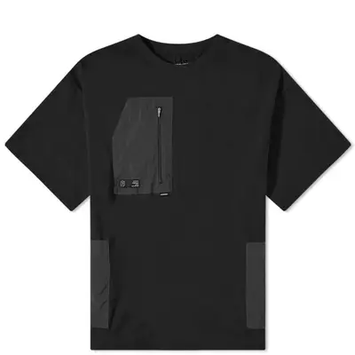 Neighborhood CD Pocket Detail T-Shirt Black feature