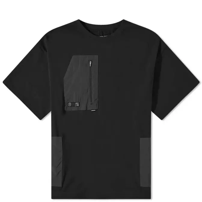 Neighborhood CD Pocket Detail T-Shirt Black feature