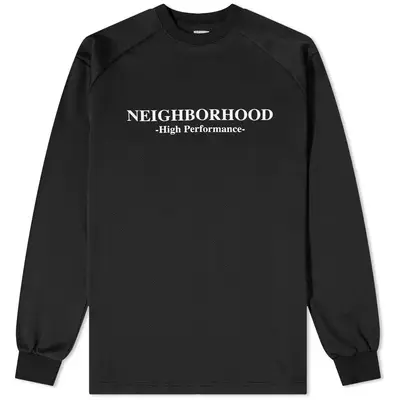 Neighborhood Long Sleeve Tech T-Shirt Black feature
