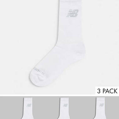 New Balance 3 Pack Crew Socks