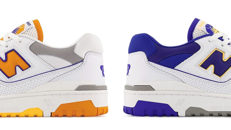 The New Balance 550 "LA Lakers" Arrives in Two Colourways The New Balance 550 "LA Lakers" Arrives in Two Colourways