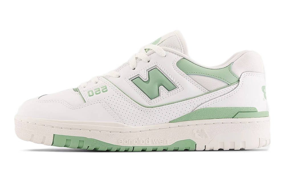 New Balance 550 White Mint Green | Where To Buy | BB550FS1 | The Sole ...
