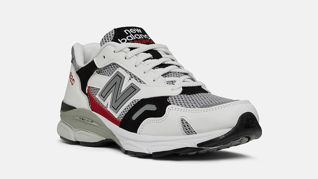 New Balance 920 Made in UK White Grey Red M920UKF Front