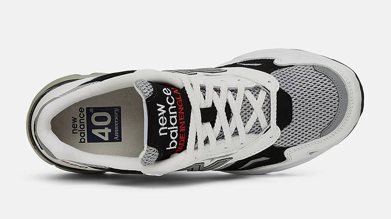 New Balance 920 Made in UK White Grey Red M920UKF Top
