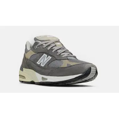 New Balance 991 Made in UK Grey Off White M991UKF Front