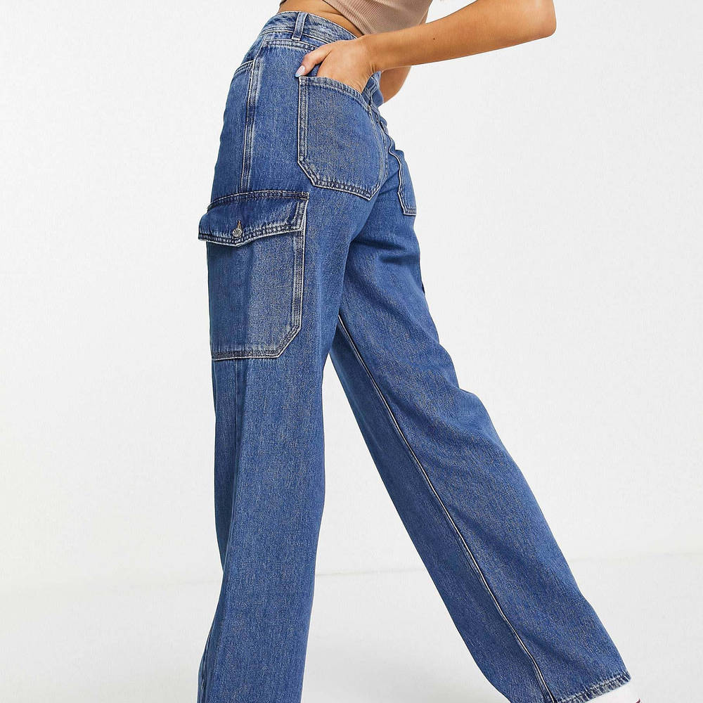 New Look Cargo Pocket Jean